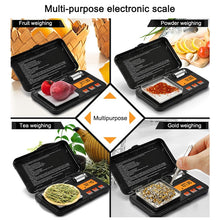 Load image into Gallery viewer, 200g/0.01g High-Precision Portable Jewelry Scale  Mini Electronic Scale Precision Carat Electronic Scale, 200g/0.01g