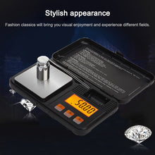 Load image into Gallery viewer, 200g/0.01g High-Precision Portable Jewelry Scale  Mini Electronic Scale Precision Carat Electronic Scale, 200g/0.01g