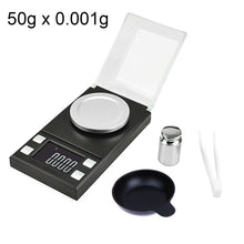 Load image into Gallery viewer, MH-8028 50g x 0.001g High Accuracy Digital Electronic Portable Jewelry Diamond Gem Carat Lab Weight Scale Balance Device with 1.6 inch LCD Screen, 50g/0.001g