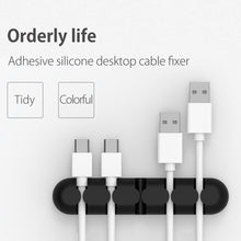 Load image into Gallery viewer, ORICO CBS5 Silicone Material Desktop Cable Manager Winder Fixer, Size: 9.6*2*1.2cm