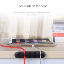 Load image into Gallery viewer, ORICO CBS5 Silicone Material Desktop Cable Manager Winder Fixer, Size: 9.6*2*1.2cm