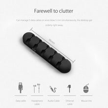 Load image into Gallery viewer, ORICO CBS5 Silicone Material Desktop Cable Manager Winder Fixer, Size: 9.6*2*1.2cm