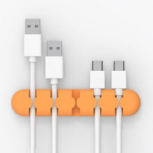 Load image into Gallery viewer, ORICO CBS5 Silicone Material Desktop Cable Manager Winder Fixer, Size: 9.6*2*1.2cm