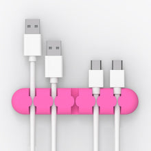 Load image into Gallery viewer, ORICO CBS5 Silicone Material Desktop Cable Manager Winder Fixer, Size: 9.6*2*1.2cm