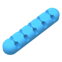 Load image into Gallery viewer, ORICO CBS5 Silicone Material Desktop Cable Manager Winder Fixer, Size: 9.6*2*1.2cm