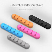 Load image into Gallery viewer, ORICO CBS5 Silicone Material Desktop Cable Manager Winder Fixer, Size: 9.6*2*1.2cm