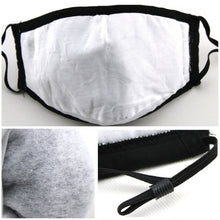 Load image into Gallery viewer, For Men Women Washable Replaceable Filter Breath-Valve PM2.5 Dustproof Face Mask