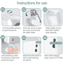 Load image into Gallery viewer, 1200ML Touchless Automatic Infrared Sensor Spray Sterilization Dispenser