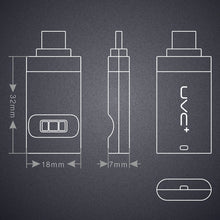 Load image into Gallery viewer, Type-C / USB-C Ultra Portable Germicidal Lights Smartphone UV Sanitizer, Type-C