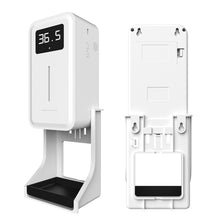 Load image into Gallery viewer, Rehabor A Handsfree Non-contact Body Light-sensitive Distance Sensor Thermometer + 450ml Automatic Non-contact Liquid Soap Spraying Dispenser with Base Mount, Rehabor A
