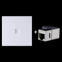Load image into Gallery viewer, CAT.6 Shielded Pass-through Network Module, Single Port Panel + Shielded Pass-through, Single Port Panel+Shielded Pass-through
