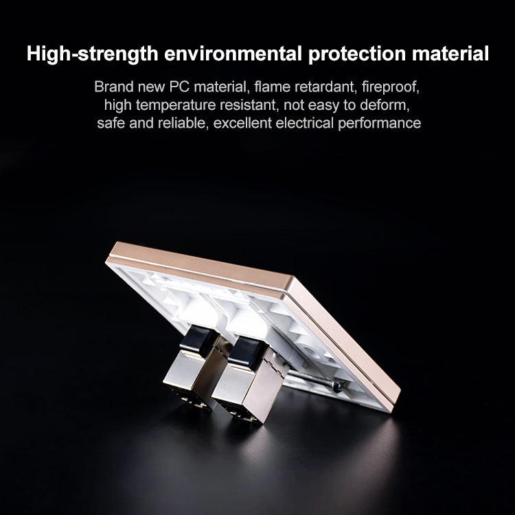 CAT.6 Shielded Pass-through Network Module, Dual Ports Panel + Shielded Pass-through, Dual Ports Panel+Shielded Pass-through