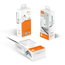 Load image into Gallery viewer, LDNIO A4403C 30W PD + Auto-id Foldable Fast Travel Charger with 1m 8 Pin Cable, AU Plug