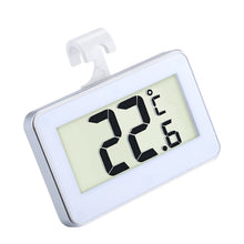 Load image into Gallery viewer, Mini Refrigerator Thermometer Digital LCD Display Freezer Temperature Meter with Hook, Refrigerator Thermometer