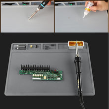 Load image into Gallery viewer, Maintenance Platform High Temperature Heat-resistant Repair Insulation Pad Silicone Mats, Size: 49.5cm x 34.7cm