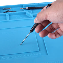 Load image into Gallery viewer, Maintenance Platform Anti-static Anti-slip High Temperature Heat-resistant Repair Insulation Pad Silicone Mats, Size: 45cm x 30cm