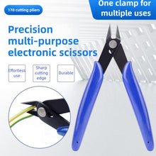 Load image into Gallery viewer, 170 Electronic Pliers Diagonal Side Cutting  Cable Wire Cutter Repair Hand Tool, Plato 170