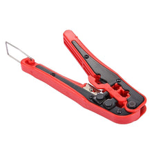 Load image into Gallery viewer, WLXY 4 in 1 Portable Crimping Stripper Punch Down  Wire Line Detector Ethernet Network Cable Tester Tools Kits, 4 in 1