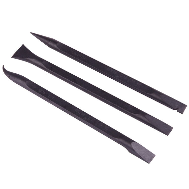 K-T3601 14 in 1 (6 x Screwdriver + 1 x Tweezers + 1 x Stainless Steel Spudger + 1 x Anti-static Spudger + 3 x 146 Spudger + 1 x Suction Sucker + 1 x Triangle Opener) Profession Multi-purpose Opening Tool Set for iPhone, Samsung, Xiaomi and More Phones