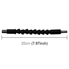 Load image into Gallery viewer, Plastic Rechargeable Drill Electric Screwdriver Dedicated Flexible Shafting Torque Drill Rods, Length: 20cm, Length: 20cm