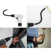 Load image into Gallery viewer, Plastic Rechargeable Drill Electric Screwdriver Dedicated Flexible Shafting Torque Drill Rods, Length: 20cm, Length: 20cm