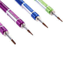 Load image into Gallery viewer, Appropriative Professional Screwdriver Repair Open Tool Kit with Leather Handbag For iPhone 7 &amp; 7 Plus