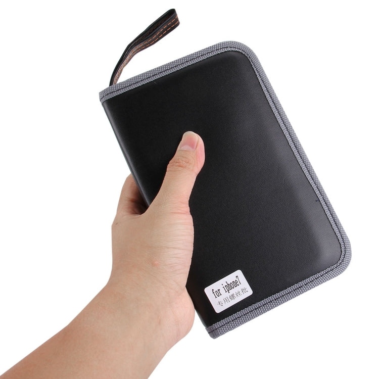 Appropriative Professional Screwdriver Repair Open Tool Kit with Leather Handbag For iPhone 7 & 7 Plus