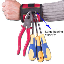 Load image into Gallery viewer, 1680D Oxford Cloth Pocket Magnetic Wristband Storage Pockets Tool