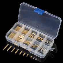 Load image into Gallery viewer, 120 PCS  M2 Brass Knurled Standoff Male Female Round Column Pillar Spacer for PCB Board, M2