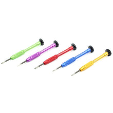 Load image into Gallery viewer, JIAFA JF-609-1.5 Cross 1.5 Mobile Phone Repair Screwdriver, 1.5 Cross (Green), 1.5 Cross Red, 1.5 Cross ( Blue), 1.5 Cross Magenta, 1.5 Cross