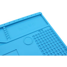 Load image into Gallery viewer, JIAFA S-150 Maintenance Platform Heat-resistant Repair Insulation Pad Silicone Mats with Screws Position