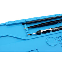 Load image into Gallery viewer, JIAFA S-150 Maintenance Platform Heat-resistant Repair Insulation Pad Silicone Mats with Screws Position