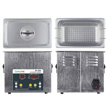 Load image into Gallery viewer, BAKU BK-2000 120W 3.36L LCD Display Heating Ultrasonic Cleaner with Basket, AC 220V, EU Plug, BK-2000 120W 3.36L 220V