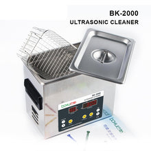 Load image into Gallery viewer, BAKU BK-2000 120W 3.36L LCD Display Heating Ultrasonic Cleaner with Basket, AC 220V, EU Plug, BK-2000 120W 3.36L 220V