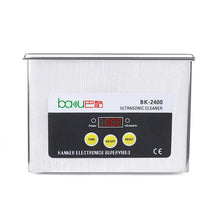 Load image into Gallery viewer, BAKU BK-2400 35W 0.8L LCD Display Ultrasonic Cleaner, AC 220V, BK-2400 35W 0.8L 220V