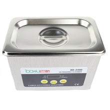 Load image into Gallery viewer, BAKU BK-2400 35W 0.8L LCD Display Ultrasonic Cleaner, AC 220V, BK-2400 35W 0.8L 220V