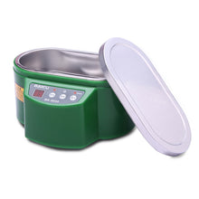 Load image into Gallery viewer, BAKU BK-9050 30W / 50W Adjustable 0.6L LCD Display Ultrasonic Cleaner, AC 220V, BK-9050 30W / 50W 0.6L 220V Green, BK-9050 30W / 50W 0.6L 220V White