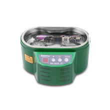 Load image into Gallery viewer, BAKU BK-9050 30W / 50W Adjustable 0.6L LCD Display Ultrasonic Cleaner, AC 220V, BK-9050 30W / 50W 0.6L 220V Green, BK-9050 30W / 50W 0.6L 220V White