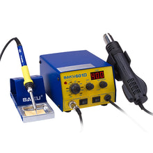 Load image into Gallery viewer, BAKU BK-601D AC 220V LED Display 2 in 1 Hot Air Gun Soldering Iron Soldering Station, BK-601D AC 220V