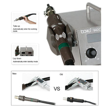 Load image into Gallery viewer, BAKU BA-942C 220V 1000W 2 in 1 Digital Display Adjustable Temperature Hot Air Gun Set, EU Plug, BA-942C