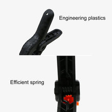 Load image into Gallery viewer, 5 PCS Woodworking Photo Studio Photography Backdrop Nylon Clip Support Spring Clamp, Length: 90mm, Length: 90mm