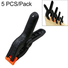 Load image into Gallery viewer, 5 PCS Woodworking Photo Studio Photography Backdrop Nylon Clip Support Spring Clamp, Length: 90mm, Length: 90mm