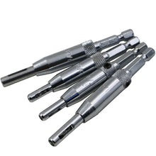 Load image into Gallery viewer, 4 PCS/Set Doors Self Centering Hinge Tapper Core Drill Bit Set Hole Puncher Woodworking Tools(5/64,7/64,9/64,11/64 inch), 4 PCS/Set