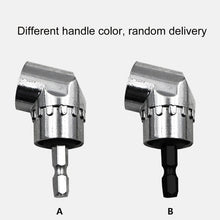 Load image into Gallery viewer, 105 Degree Right Angle Drill Driver Bit Extension Power Drill Tool 7mm Hex Magnetic Power Screwdriver Socket Adaptor, Short Type, Long Type
