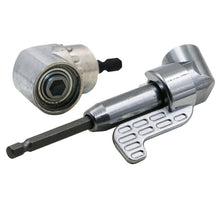 Load image into Gallery viewer, 105 Degree Right Angle Drill Driver Bit Extension Power Drill Tool 7mm Hex Magnetic Power Screwdriver Socket Adaptor, Short Type, Long Type