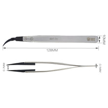 Load image into Gallery viewer, BEST BST-7A  Curved Head Tweezers for Mobile Phone / Computer Repair