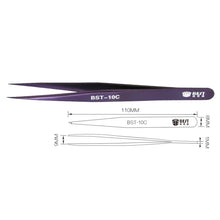 Load image into Gallery viewer, BEST BST-10C  Extra Fine Point Color Eyebrow Tweezer, BST-10C