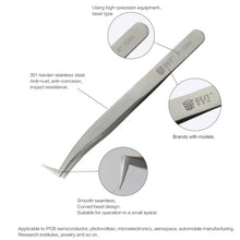 Load image into Gallery viewer, BEST BST-153SA Stainless Steel Curved For Eyelash Extension Makeup Tools