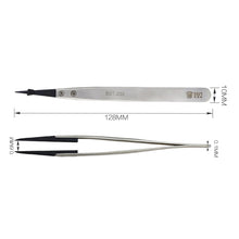 Load image into Gallery viewer, BEST BST-259 Stainless Steel Snti Static Tweezer