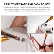 Load image into Gallery viewer, JF-658-1.5 Metal Mobile Phone Repair Tool Phillips Screwdriver